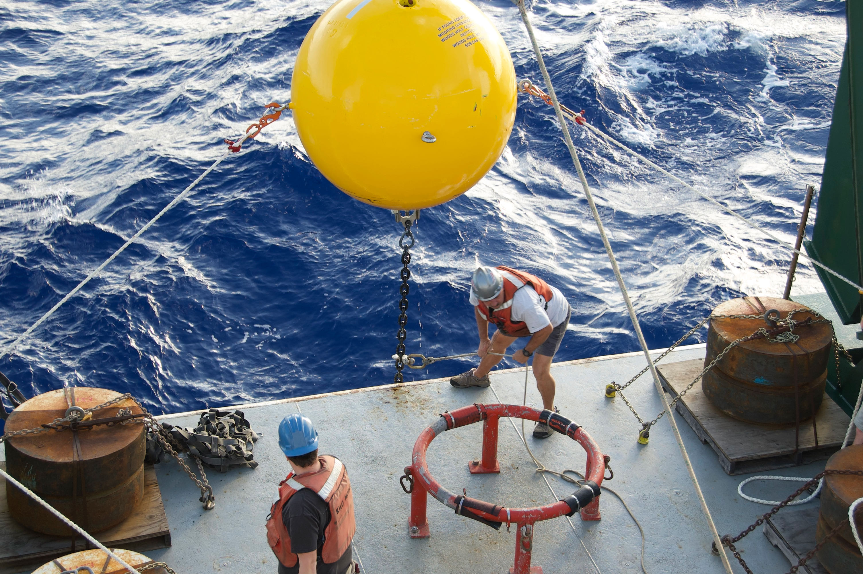 subsurface mooring buoy